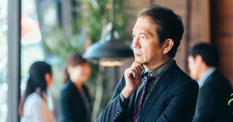 最期まで株を手放さない会長